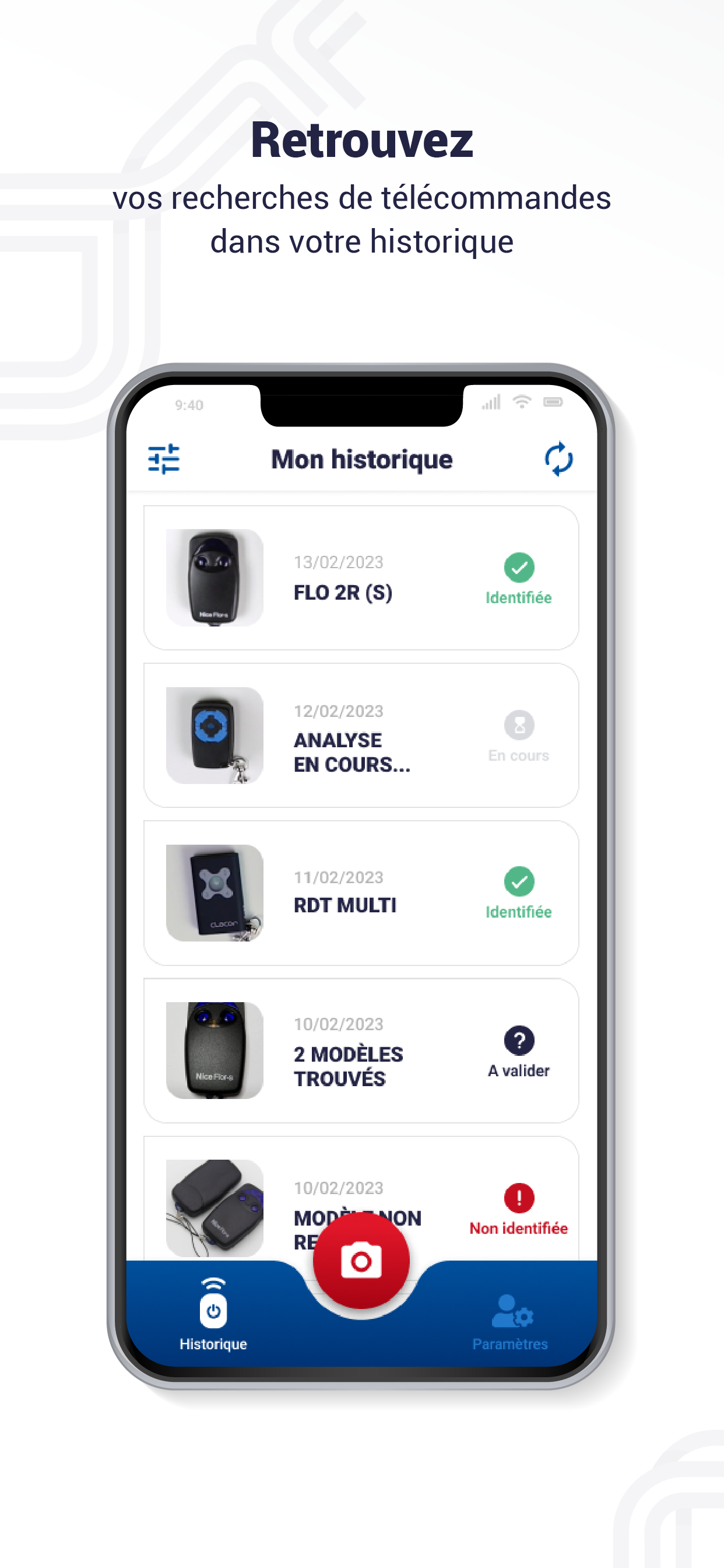 Visuel de Clé Minit affiché sur un téléphone