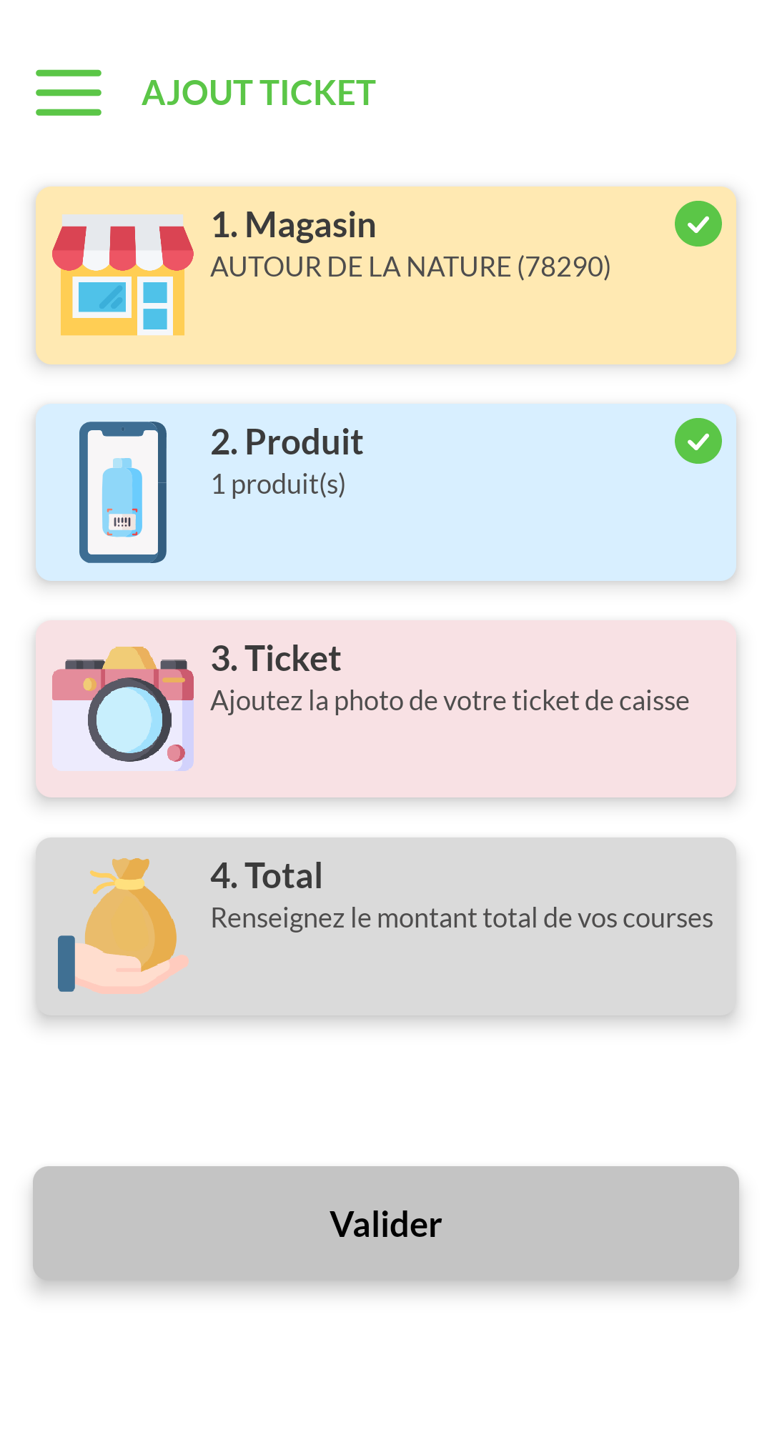 Visuel de Clé Minit affiché sur un téléphone